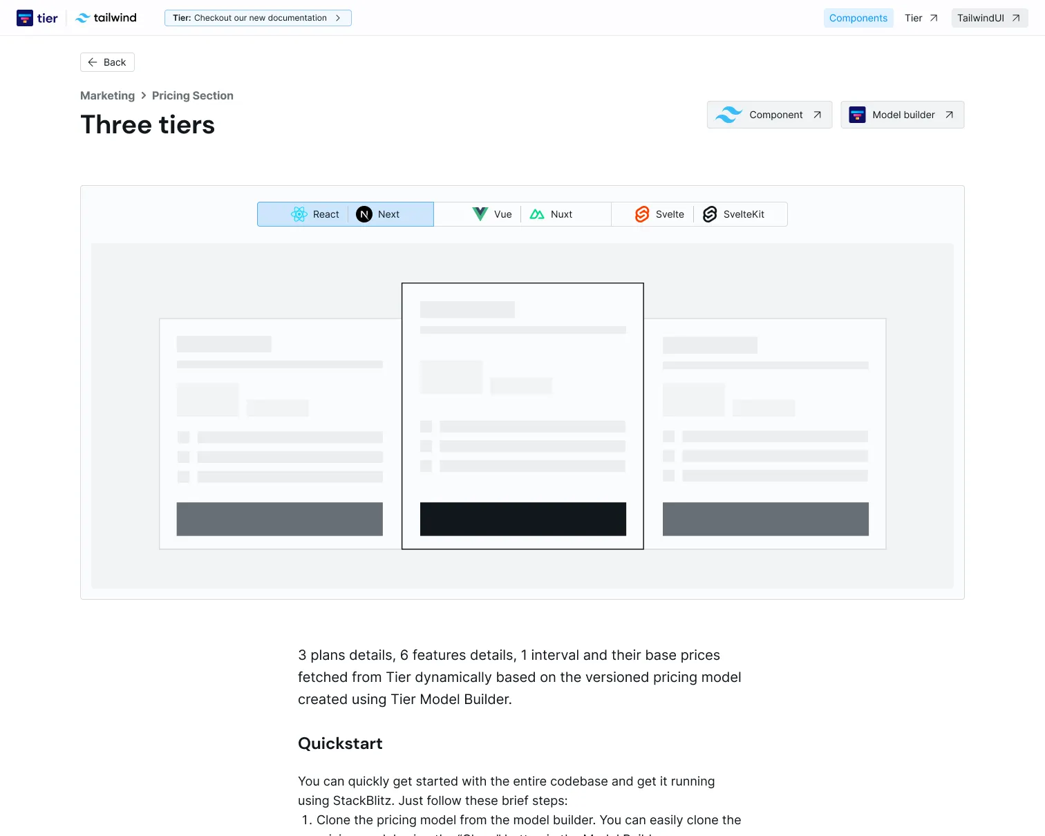 Pricing Section Components image 3